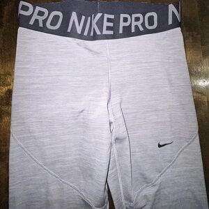 Nike Pro Dri-FIT Gray Leggings